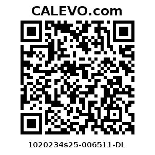 Calevo.com Preisschild 1020234s25-006511-DL