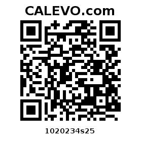 Calevo.com pricetag 1020234s25
