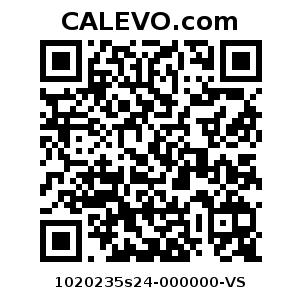 Calevo.com Preisschild 1020235s24-000000-VS