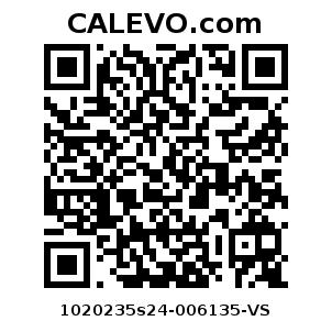 Calevo.com pricetag 1020235s24-006135-VS