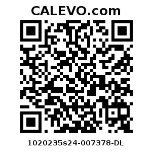 Calevo.com Preisschild 1020235s24-007378-DL