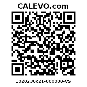 Calevo.com Preisschild 1020236c21-000000-VS
