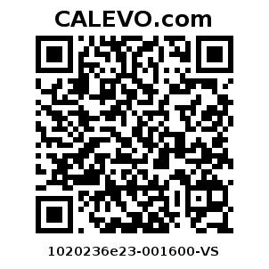 Calevo.com Preisschild 1020236e23-001600-VS