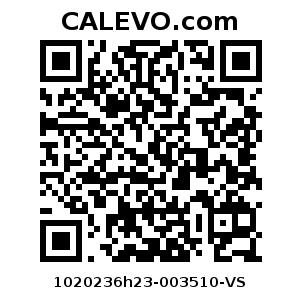 Calevo.com Preisschild 1020236h23-003510-VS