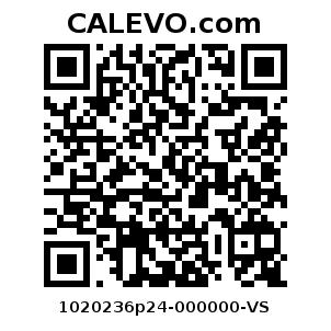 Calevo.com pricetag 1020236p24-000000-VS
