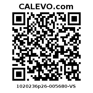 Calevo.com Preisschild 1020236p26-005680-VS