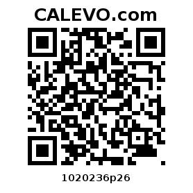 Calevo.com Preisschild 1020236p26