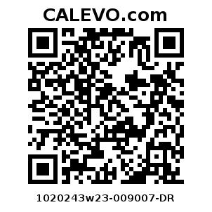 Calevo.com Preisschild 1020243w23-009007-DR