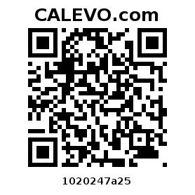 Calevo.com Preisschild 1020247a25