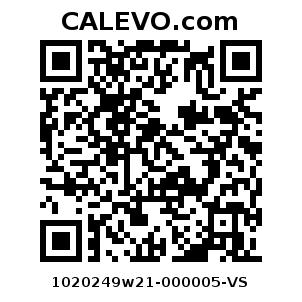 Calevo.com Preisschild 1020249w21-000005-VS