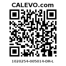 Calevo.com Preisschild 1020254-005014-DR-L