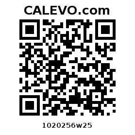 Calevo.com Preisschild 1020256w25