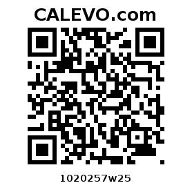 Calevo.com Preisschild 1020257w25