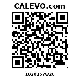 Calevo.com Preisschild 1020257w26