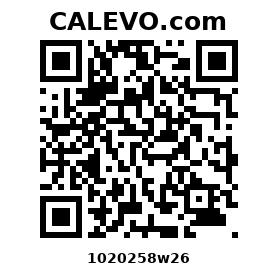 Calevo.com Preisschild 1020258w26