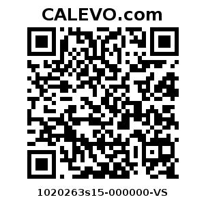 Calevo.com Preisschild 1020263s15-000000-VS
