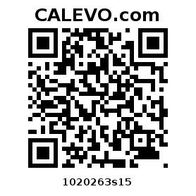 Calevo.com Preisschild 1020263s15