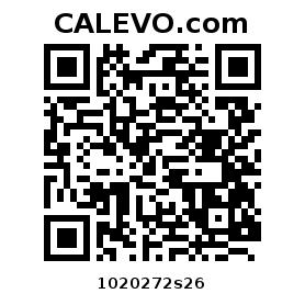 Calevo.com pricetag 1020272s26