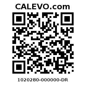 Calevo.com Preisschild 1020280-000000-DR