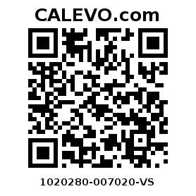 Calevo.com Preisschild 1020280-007020-VS