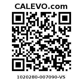 Calevo.com Preisschild 1020280-007090-VS