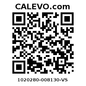 Calevo.com pricetag 1020280-008130-VS
