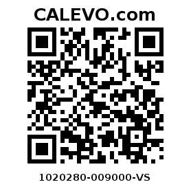 Calevo.com Preisschild 1020280-009000-VS