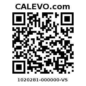 Calevo.com pricetag 1020281-000000-VS