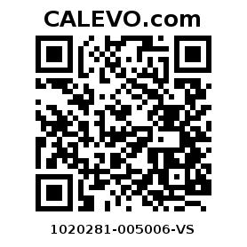 Calevo.com pricetag 1020281-005006-VS