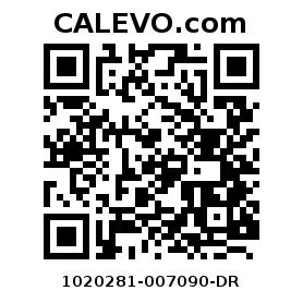 Calevo.com pricetag 1020281-007090-DR