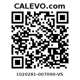Calevo.com pricetag 1020281-007090-VS