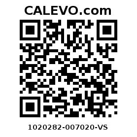 Calevo.com Preisschild 1020282-007020-VS