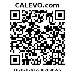 Calevo.com Preisschild 1020282s22-007090-VS