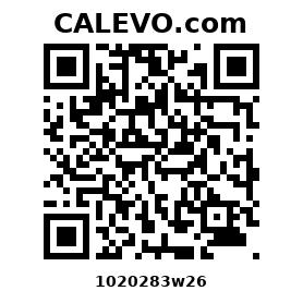 Calevo.com Preisschild 1020283w26