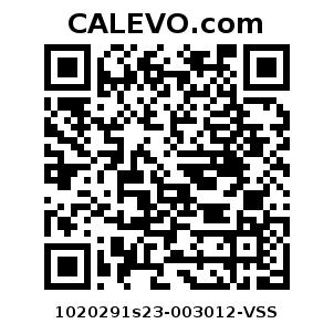 Calevo.com Preisschild 1020291s23-003012-VSS