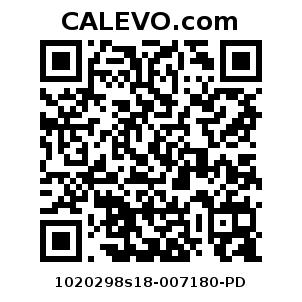 Calevo.com Preisschild 1020298s18-007180-PD