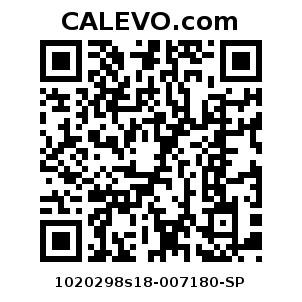 Calevo.com Preisschild 1020298s18-007180-SP
