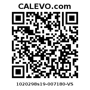 Calevo.com Preisschild 1020298s19-007180-VS