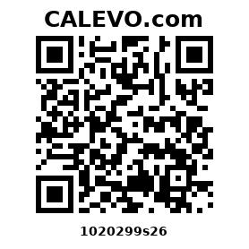 Calevo.com Preisschild 1020299s26