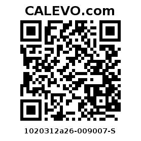 Calevo.com Preisschild 1020312a26-009007-S