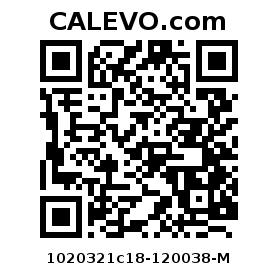 Calevo.com Preisschild 1020321c18-120038-M