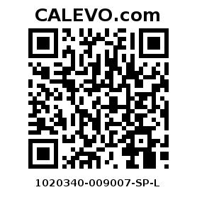 Calevo.com pricetag 1020340-009007-SP-L