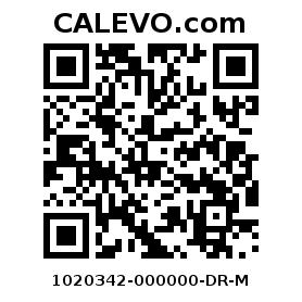 Calevo.com Preisschild 1020342-000000-DR-M