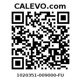 Calevo.com pricetag 1020351-009000-FU