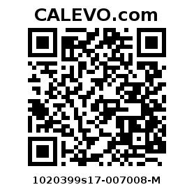 Calevo.com Preisschild 1020399s17-007008-M