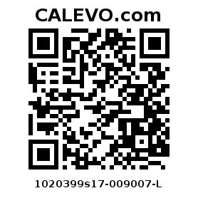 Calevo.com Preisschild 1020399s17-009007-L