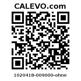 Calevo.com Preisschild 1020418-009000-ohne