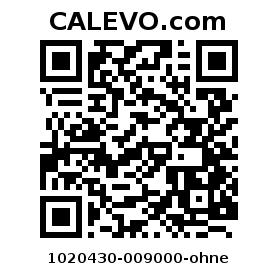 Calevo.com Preisschild 1020430-009000-ohne