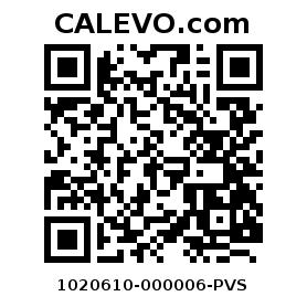 Calevo.com Preisschild 1020610-000006-PVS