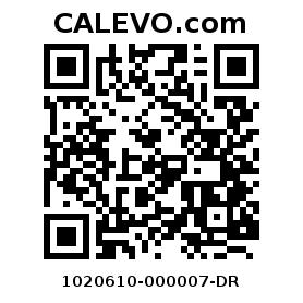 Calevo.com Preisschild 1020610-000007-DR